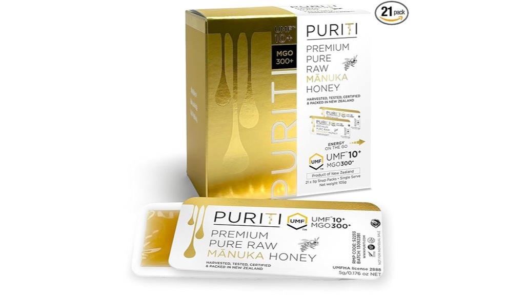 puriti raw manuka honey