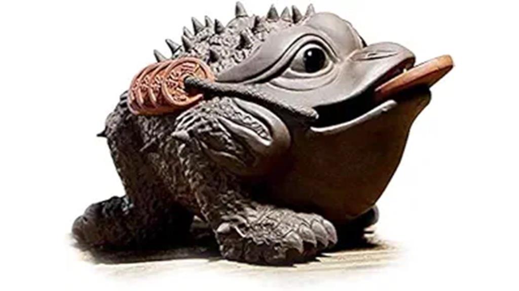 purple clay kungfu toad