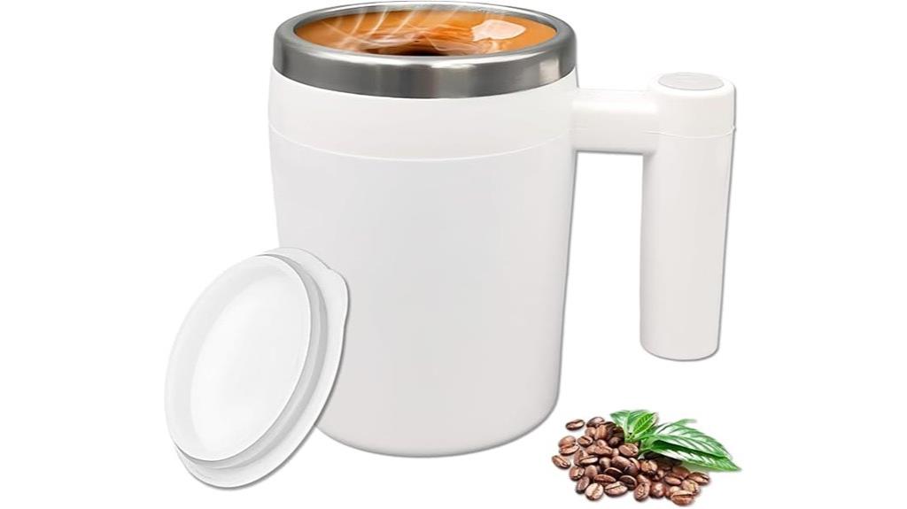 rechargeable self stirring mug