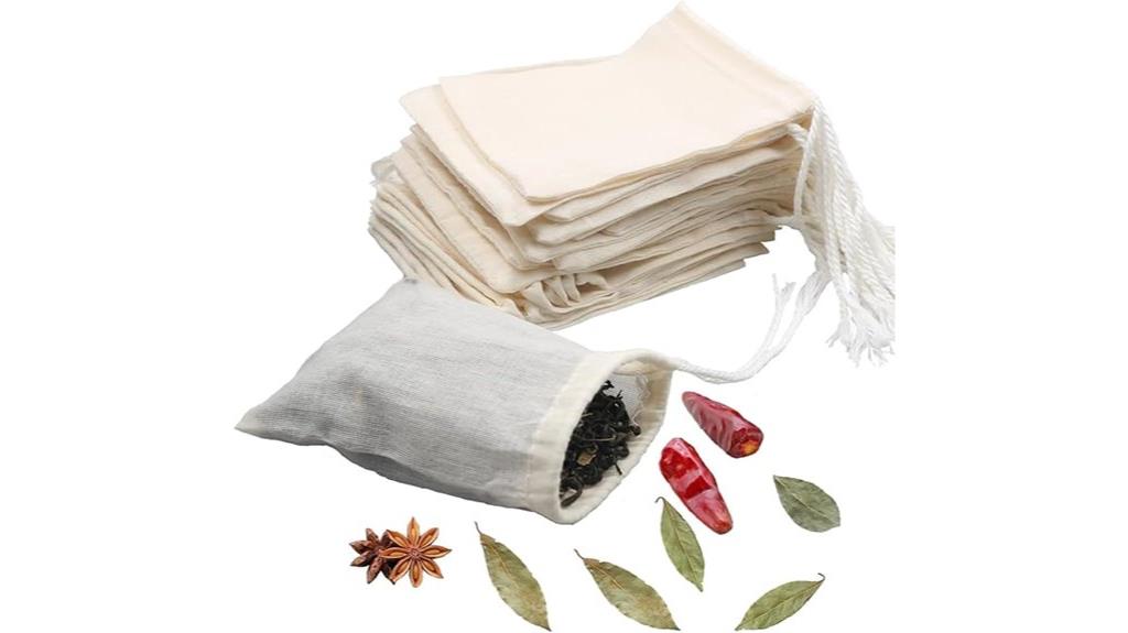 reusable tea bags pack