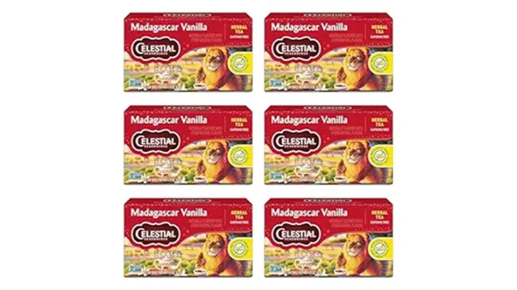 rooibos vanilla tea pack