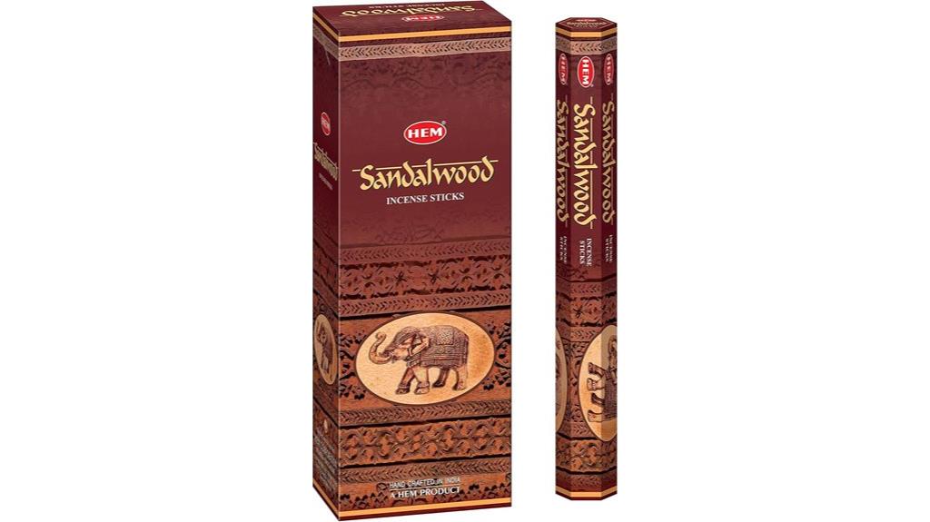 sandalwood incense 6 packs