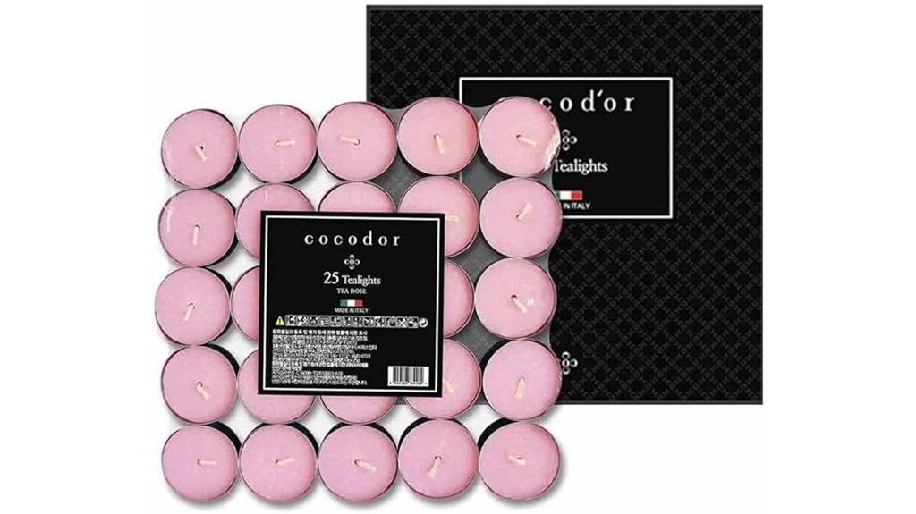 scented tealight candle pack