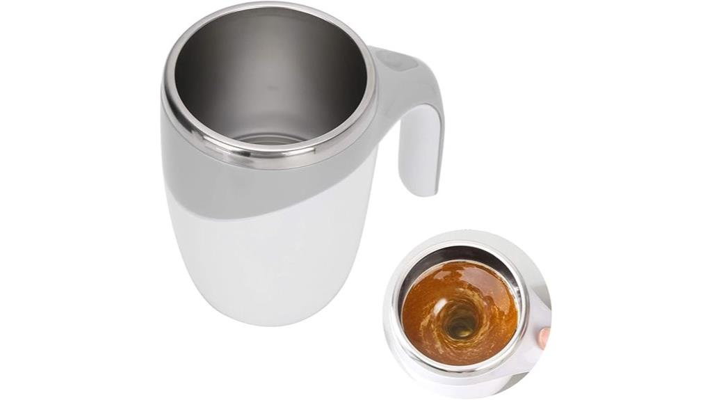 self stirring coffee mug