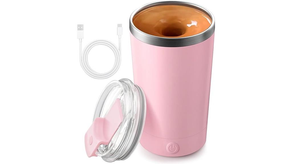 self stirring coffee mug