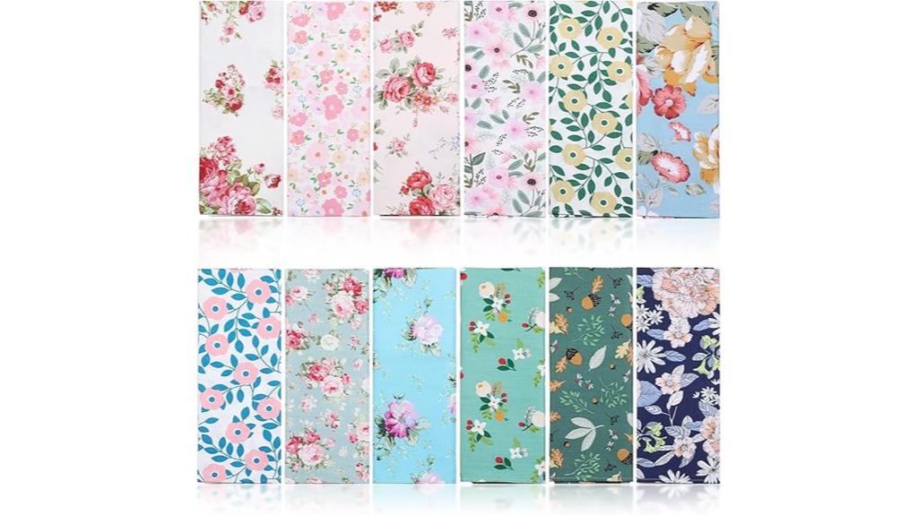 set of 24 cotton napkins