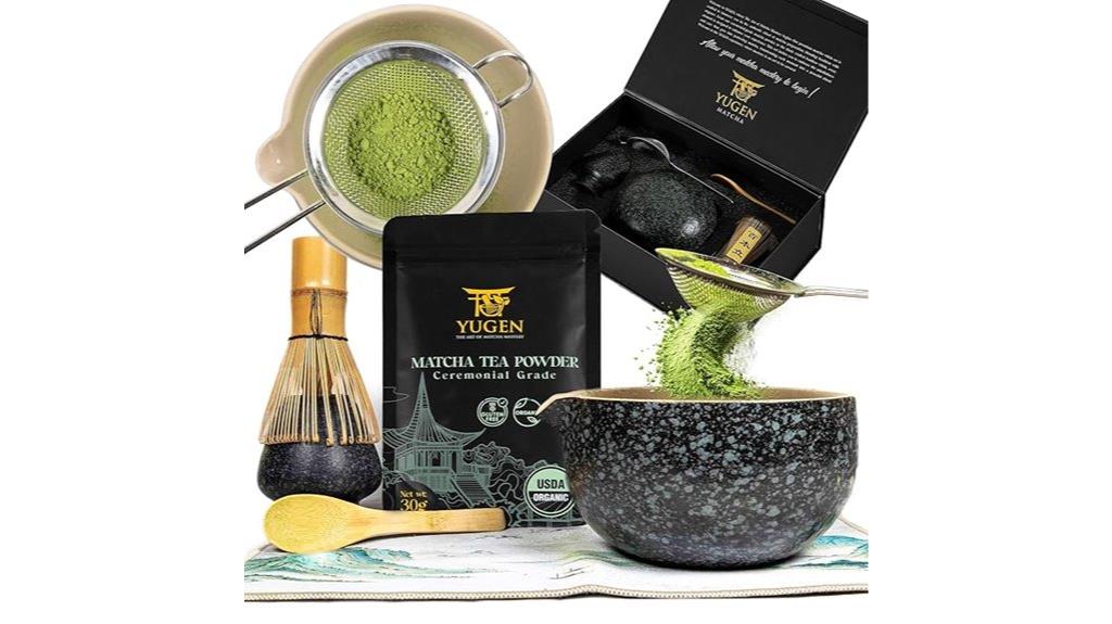 seven piece matcha set