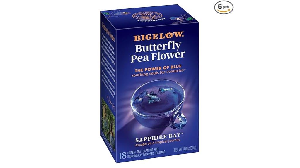 six pack butterfly pea tea