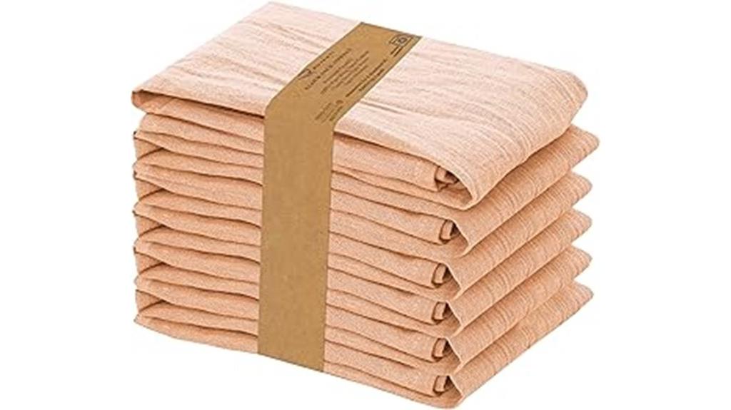 six pack cotton towels