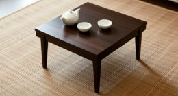 small stylish tea tables