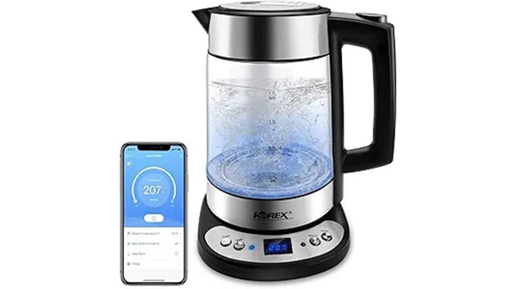 smart electric kettle app controlled