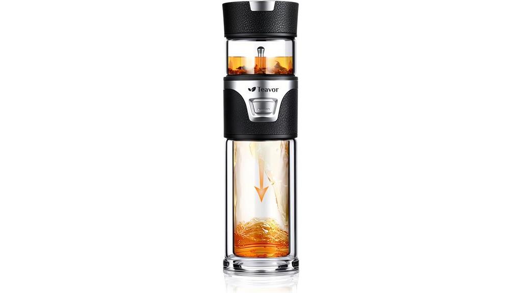 smart tea infuser bottle