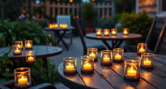 solar powered tea lights
