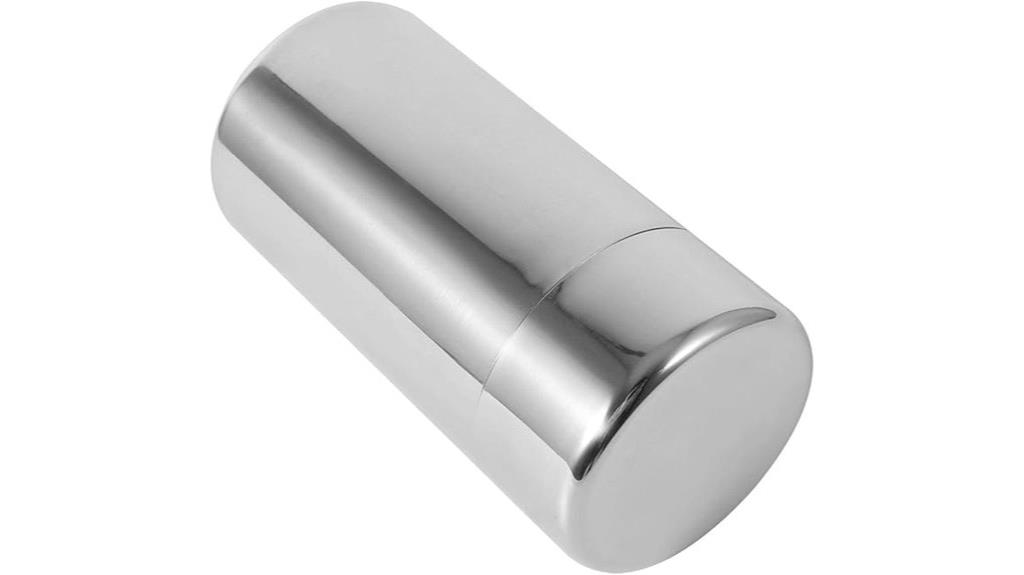 stainless steel airtight canister