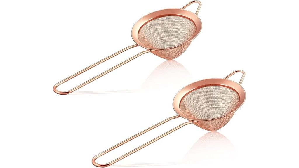 stainless steel mesh strainers