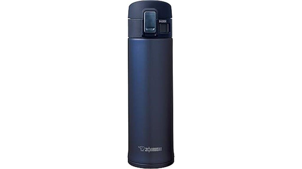 stainless steel mug blue
