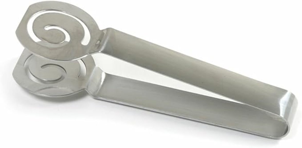 stainless steel tea bag squeezer