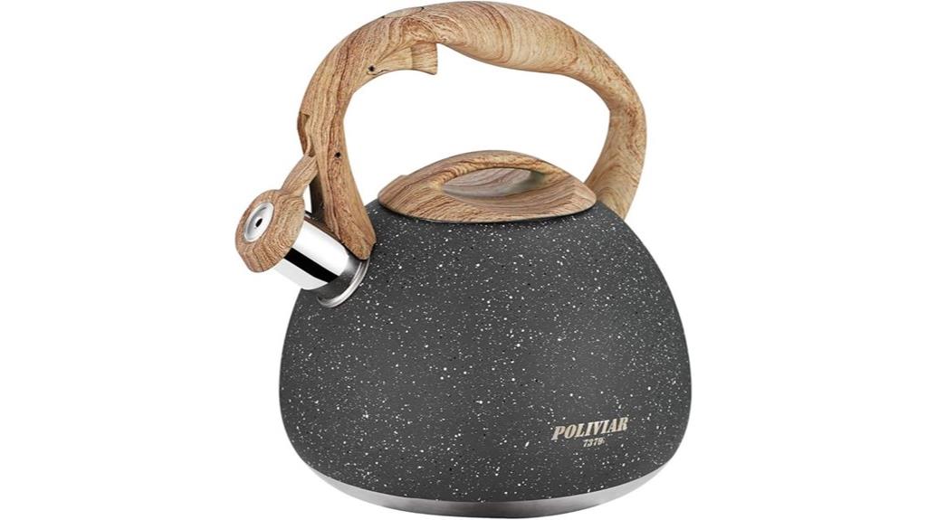 stainless steel tea kettle