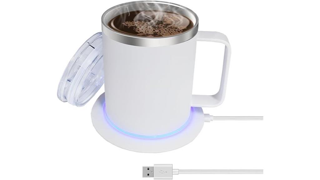 stainless steel usb warmer