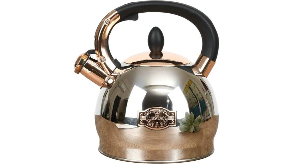 stainless steel whistling kettle