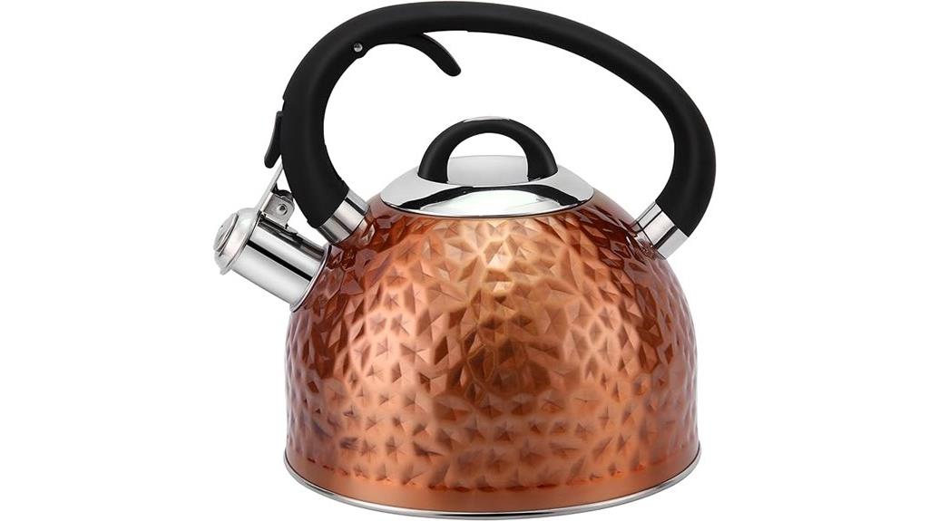 stainless steel whistling kettle
