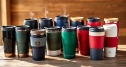 stylish ceramic mug travel