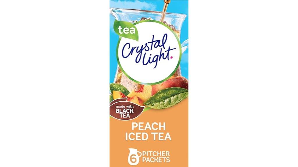 sugar free peach iced tea