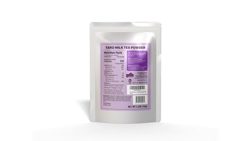 taro milk tea mix