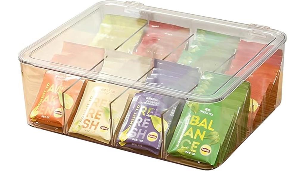 tea bag storage container