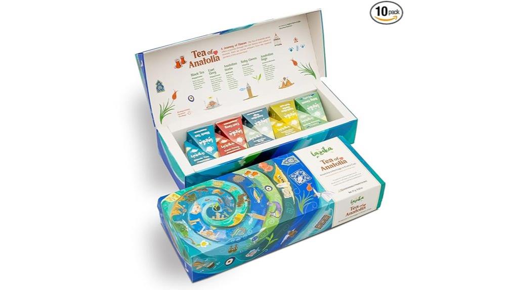 tea gift set box