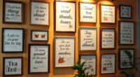 tea quotes wall art