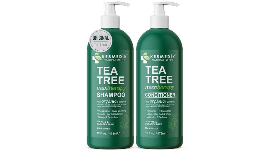 tea tree hair care set