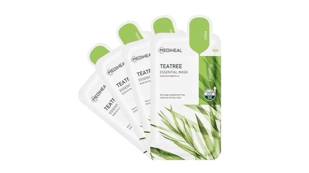 tea tree sheet mask pack