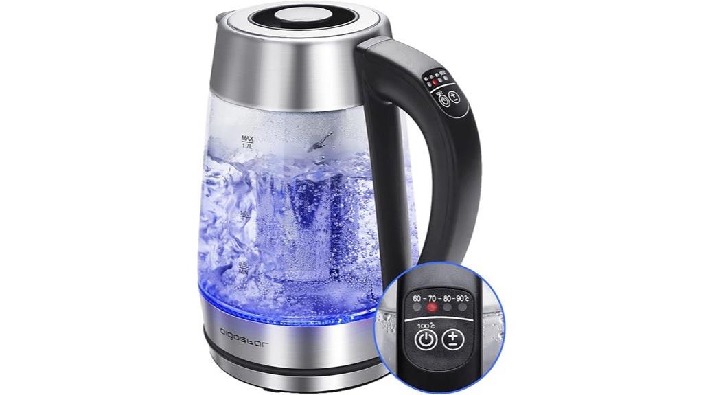 temperature control with infuser