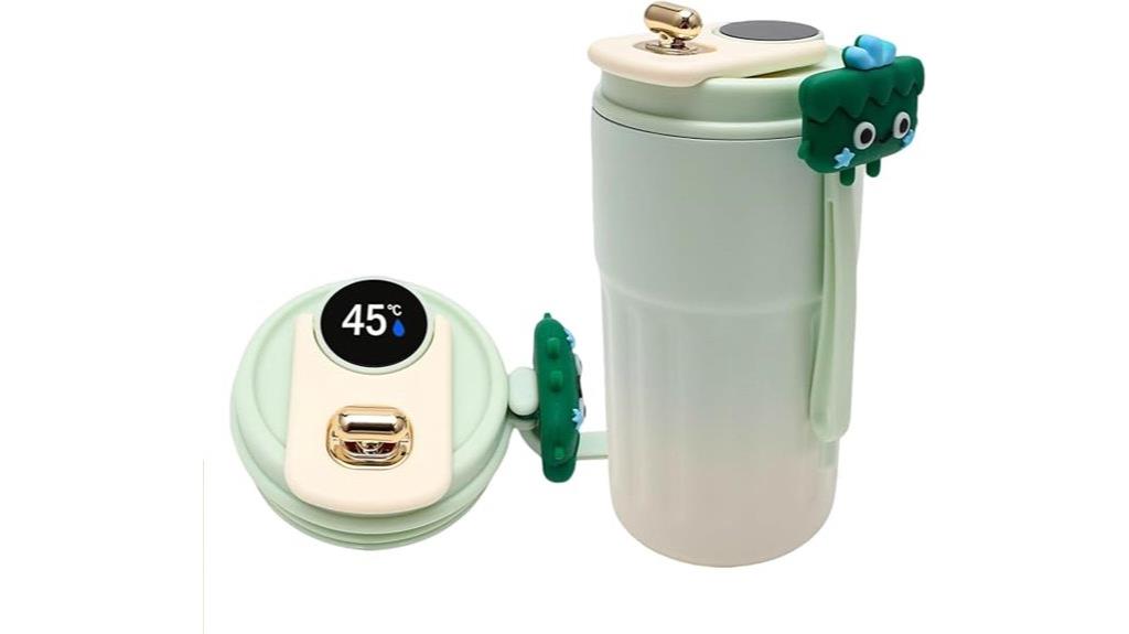 temperature display insulated tumbler