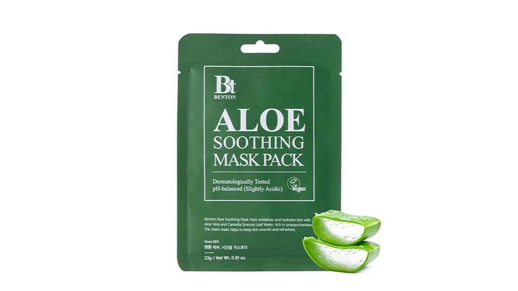 ten pack aloe masks