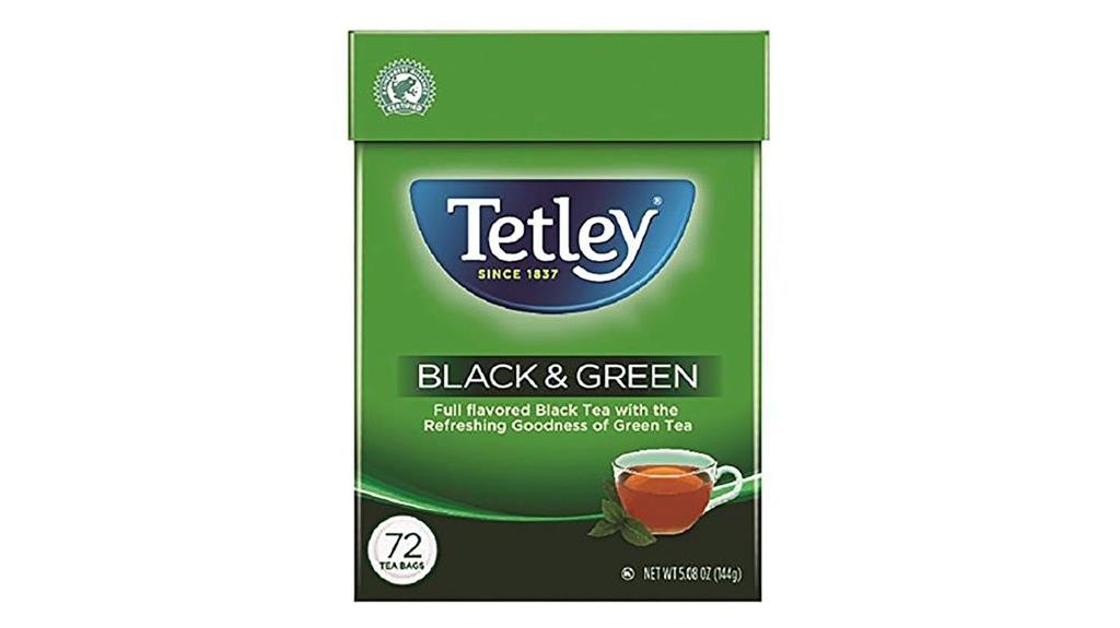 tetley black and green