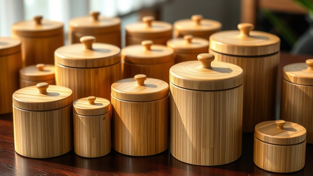 top bamboo tea storage