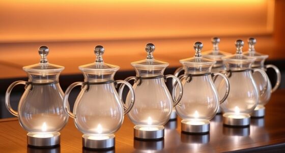 top borosilicate teapot warmers
