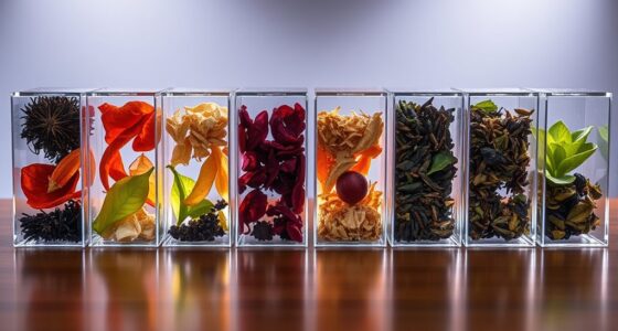 top clear acrylic tea boxes