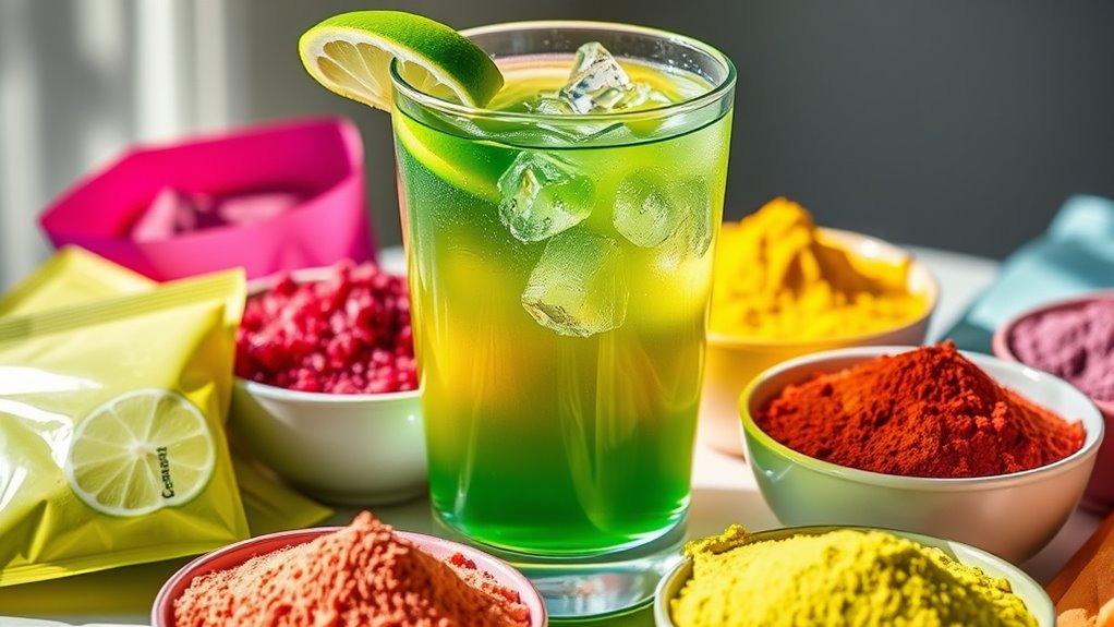 top electrolyte green tea blends