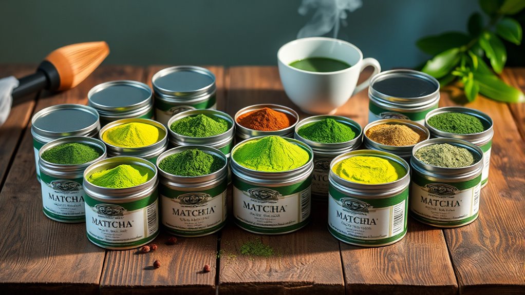 top flavored matcha packs
