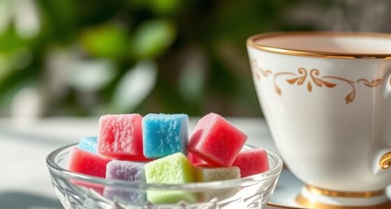 top flavored tea sugar cubes