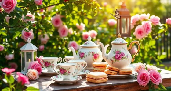 top garden tea party sets