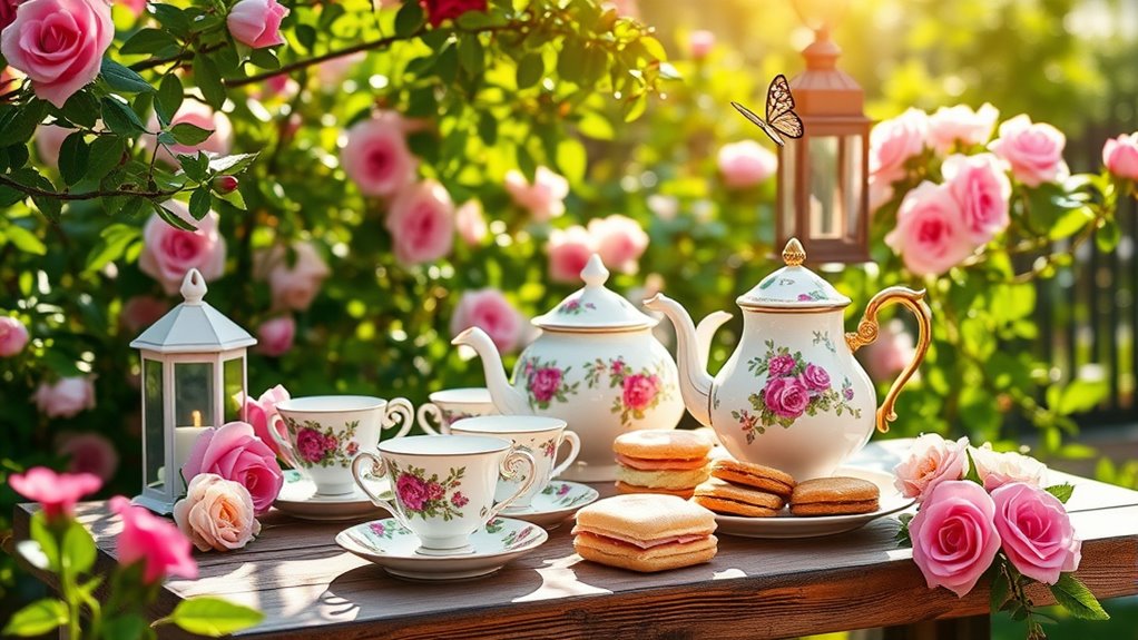 top garden tea party sets