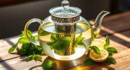 top glass teapots with infusers