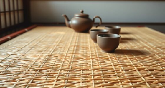 top japanese tatami tea mats