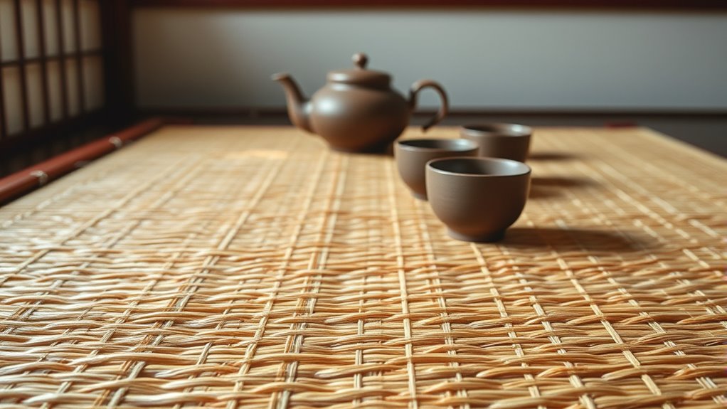 top japanese tatami tea mats