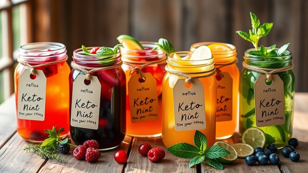 top keto iced tea mixes