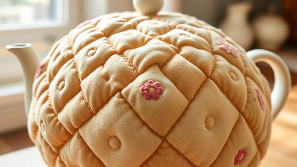 top quilted tea cozy covers